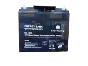Lightwave 12V/18AH Ups battery-High Performance SMF battery – LW 18AH